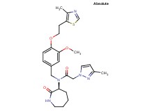 N-{3-methoxy-4-[2-(4-methyl-1,3-thiazol-5-yl)ethoxy]benzyl}-2-(3-methyl-1H-pyrazol-1-yl)-N-[(3S)-2-oxo-3-azepanyl]acetamide