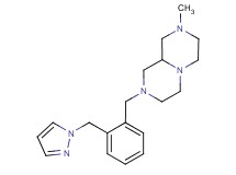 2-methyl-8-[2-(1H-pyrazol-1-ylmethyl)benzyl]octahydro-2H-pyrazino[1,2-a]pyrazine