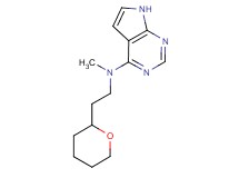 N-methyl-N-[2-(tetrahydro-2H-pyran-2-yl)ethyl]-7H-pyrrolo[2,3-d]pyrimidin-4-amine