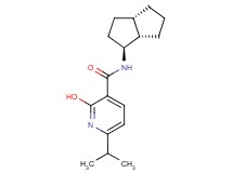 2-hydroxy-6-isopropyl-N-[rel-(1S,3aS,6aS)-octahydro-1-pentalenyl]nicotinamide