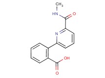 2-{6-[(methylamino)carbonyl]pyridin-2-yl}benzoic acid