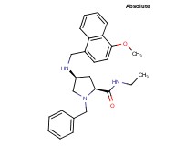 (4S)-1-benzyl-N-ethyl-4-{[(4-methoxy-1-naphthyl)methyl]amino}-L-prolinamide