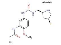 N-(5-{[({[(2S,4S)-4-fluoropyrrolidin-2-yl]methyl}amino)carbonyl]amino}-2-methoxyphenyl)propanamide