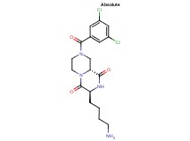 (3S,9aR)-3-(4-aminobutyl)-8-(3,5-dichlorobenzoyl)tetrahydro-2H-pyrazino[1,2-a]pyrazine-1,4(3H,6H)-dione