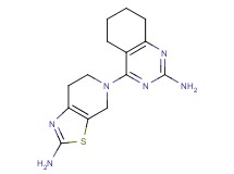 4-(2-amino-6,7-dihydro[1,3]thiazolo[5,4-c]pyridin-5(4H)-yl)-5,6,7,8-tetrahydroquinazolin-2-amine
