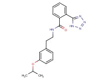 N-[2-(3-isopropoxyphenyl)ethyl]-2-(1H-tetrazol-5-yl)benzamide