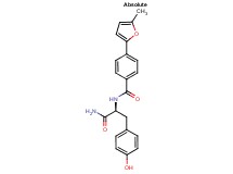 N-[4-(5-methyl-2-furyl)benzoyl]-L-tyrosinamide