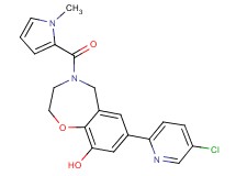 7-(5-chloropyridin-2-yl)-4-[(1-methyl-1H-pyrrol-2-yl)carbonyl]-2,3,4,5-tetrahydro-1,4-benzoxazepin-9-ol