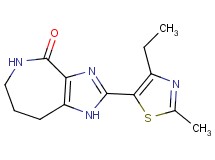 2-(4-ethyl-2-methyl-1,3-thiazol-5-yl)-5,6,7,8-tetrahydroimidazo[4,5-c]azepin-4(1H)-one