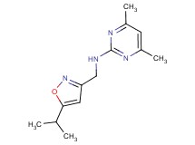 N-[(5-isopropylisoxazol-3-yl)methyl]-4,6-dimethylpyrimidin-2-amine