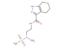 N-{2-[methyl(methylsulfonyl)amino]ethyl}-4,5,6,7-tetrahydro-1H-indazole-3-carboxamide