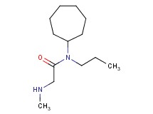 N~1~-cycloheptyl-N~2~-methyl-N~1~-propylglycinamide