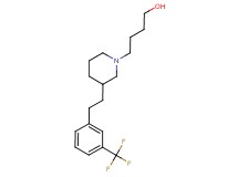 4-(3-{2-[3-(trifluoromethyl)phenyl]ethyl}-1-piperidinyl)-1-butanol