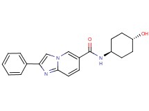 N-(trans-4-hydroxycyclohexyl)-2-phenylimidazo[1,2-a]pyridine-6-carboxamide
