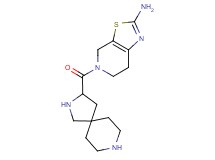 5-(2,8-diazaspiro[4.5]dec-3-ylcarbonyl)-4,5,6,7-tetrahydro[1,3]thiazolo[5,4-c]pyridin-2-amine dihydrochloride