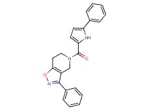 3-phenyl-5-[(5-phenyl-1H-pyrrol-2-yl)carbonyl]-4,5,6,7-tetrahydroisoxazolo[4,5-c]pyridine