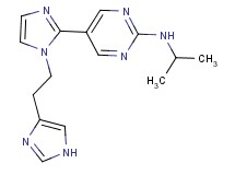 5-{1-[2-(1H-imidazol-4-yl)ethyl]-1H-imidazol-2-yl}-N-isopropylpyrimidin-2-amine