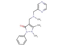 1,5-dimethyl-4-{[methyl(pyrazin-2-ylmethyl)amino]methyl}-2-phenyl-1,2-dihydro-3H-pyrazol-3-one