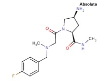 N-(4-fluorobenzyl)-N-methylglycyl-(4S)-4-amino-N-methyl-L-prolinamide