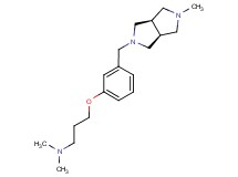 N,N-dimethyl-3-(3-{[(3aR*,6aS*)-5-methylhexahydropyrrolo[3,4-c]pyrrol-2(1H)-yl]methyl}phenoxy)propan-1-amine