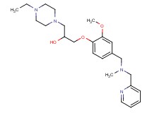 1-(4-ethyl-1-piperazinyl)-3-(2-methoxy-4-{[methyl(2-pyridinylmethyl)amino]methyl}phenoxy)-2-propanol