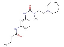 N-[3-({[(2-azepan-1-ylethyl)(methyl)amino]carbonyl}amino)phenyl]butanamide
