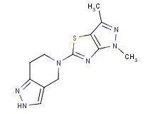 5-(1,3-dimethyl-1H-pyrazolo[3,4-d][1,3]thiazol-5-yl)-4,5,6,7-tetrahydro-2H-pyrazolo[4,3-c]pyridine