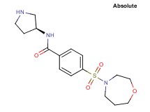 4-(1,4-oxazepan-4-ylsulfonyl)-N-[(3S)-3-pyrrolidinyl]benzamide hydrochloride