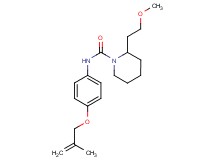 2-(2-methoxyethyl)-N-{4-[(2-methylprop-2-en-1-yl)oxy]phenyl}piperidine-1-carboxamide