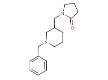 1-[(1-benzylpiperidin-3-yl)methyl]pyrrolidin-2-one