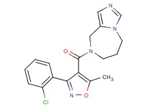 8-{[3-(2-chlorophenyl)-5-methylisoxazol-4-yl]carbonyl}-6,7,8,9-tetrahydro-5H-imidazo[1,5-a][1,4]diazepine