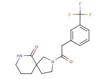 2-{[3-(trifluoromethyl)phenyl]acetyl}-2,7-diazaspiro[4.5]decan-6-one