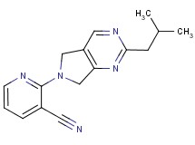 2-(2-isobutyl-5,7-dihydro-6H-pyrrolo[3,4-d]pyrimidin-6-yl)nicotinonitrile