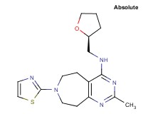 2-methyl-N-[(2S)-tetrahydrofuran-2-ylmethyl]-7-(1,3-thiazol-2-yl)-6,7,8,9-tetrahydro-5H-pyrimido[4,5-d]azepin-4-amine