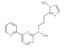 N-methyl-N-[3-(1-methyl-1H-imidazol-2-yl)propyl]-4-(2-pyridinyl)-2-pyrimidinamine