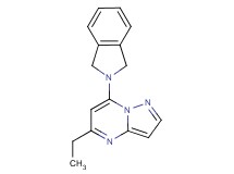 7-(1,3-dihydro-2H-isoindol-2-yl)-5-ethylpyrazolo[1,5-a]pyrimidine