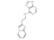 N-(2-imidazo[1,2-a]pyridin-2-ylethyl)-9H-purin-6-amine