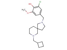 2-chloro-4-{[7-(cyclobutylmethyl)-2,7-diazaspiro[4.5]dec-2-yl]methyl}-6-methoxyphenol