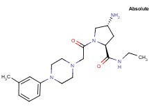(4R)-4-amino-N-ethyl-1-{[4-(3-methylphenyl)piperazin-1-yl]acetyl}-L-prolinamide