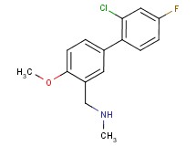 1-(2'-chloro-4'-fluoro-4-methoxybiphenyl-3-yl)-N-methylmethanamine