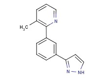 3-methyl-2-[3-(1H-pyrazol-3-yl)phenyl]pyridine