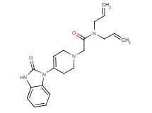 N,N-diallyl-2-[4-(2-oxo-2,3-dihydro-1H-benzimidazol-1-yl)-3,6-dihydropyridin-1(2H)-yl]acetamide