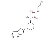 N-[1-(2,3-dihydro-1H-inden-2-yl)-3-piperidinyl]-N-methyl-N'-propylethanediamide