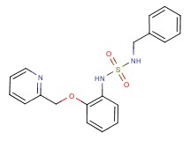 N-benzyl-N'-[2-(pyridin-2-ylmethoxy)phenyl]sulfamide