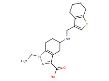 1-ethyl-5-[(4,5,6,7-tetrahydro-1-benzothien-3-ylmethyl)amino]-4,5,6,7-tetrahydro-1H-indazole-3-carboxylic acid