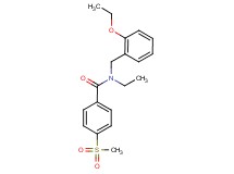 N-(2-ethoxybenzyl)-N-ethyl-4-(methylsulfonyl)benzamide