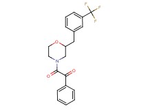 2-oxo-1-phenyl-2-{2-[3-(trifluoromethyl)benzyl]-4-morpholinyl}ethanone