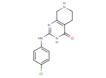 2-[(4-chlorophenyl)amino]-5,6,7,8-tetrahydropyrido[3,4-d]pyrimidin-4(3H)-one hydrochloride