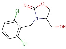 3-(2,6-dichlorobenzyl)-4-(hydroxymethyl)-1,3-oxazolidin-2-one