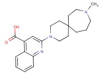 2-(9-methyl-3,9-diazaspiro[5.6]dodec-3-yl)quinoline-4-carboxylic acid
